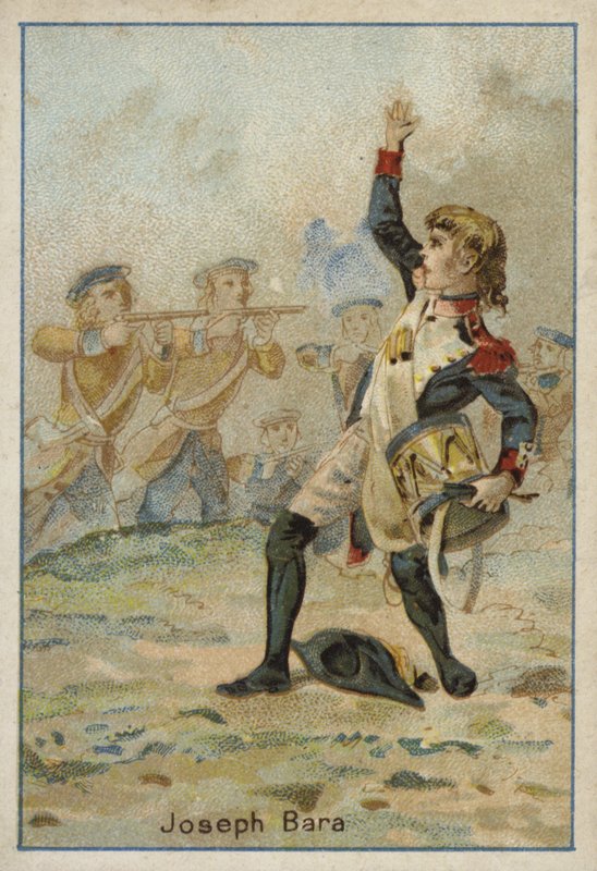 Joseph Bara, francouzský revoluční chlapecký voják od French School