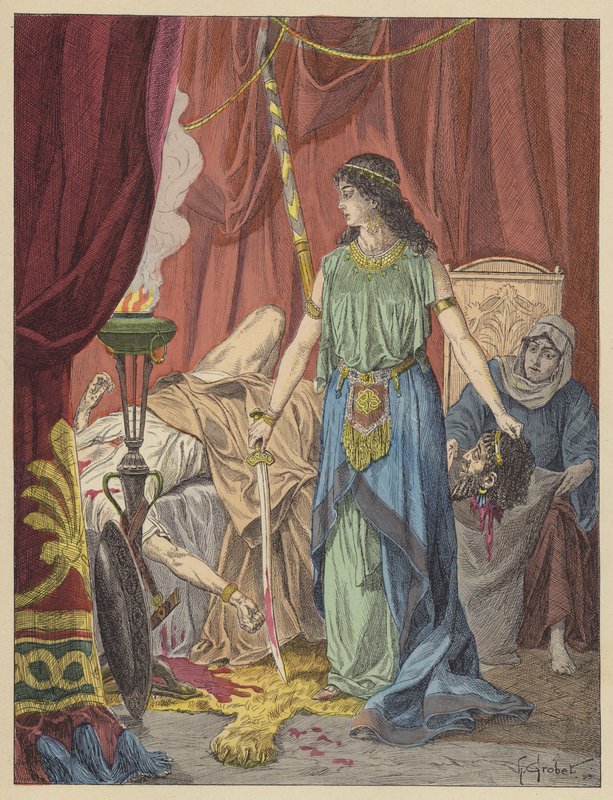 Judith a Holofernes od French School