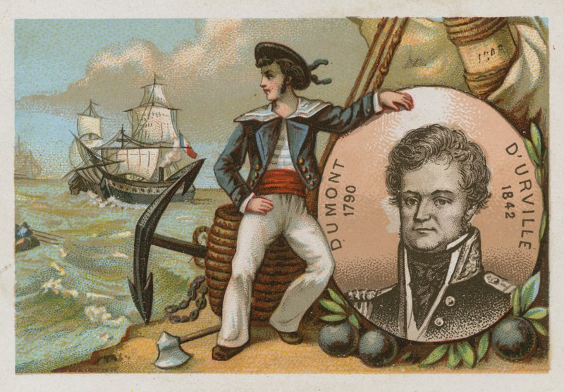 Jules Dumont dUrville , francouzský námořní důstojník a průzkumník od French School