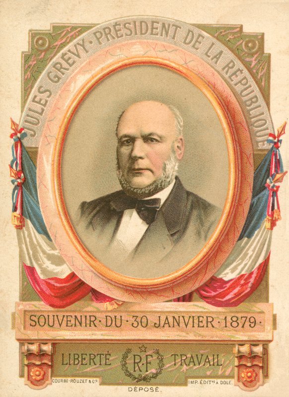 Jules Grevy, prezident Francie, 1879 od French School
