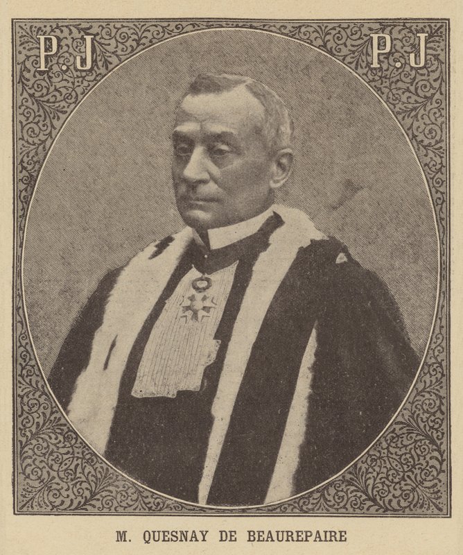 Jules Quesnay de Beaurepaire, francouzský rozhodčí od French School
