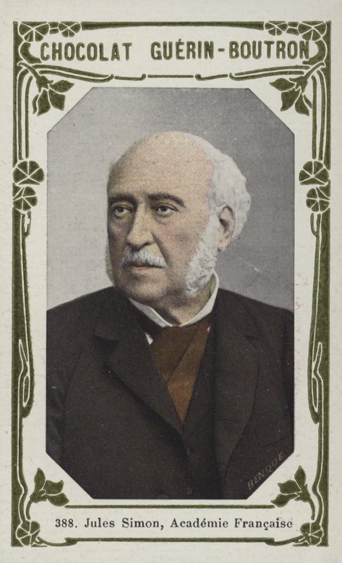 Jules Simon, Francouzská akademie (barevné foto) od French School