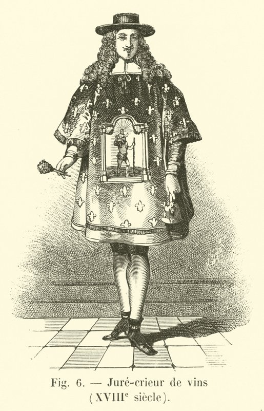 Přísežný autor vín, 18. století od French School