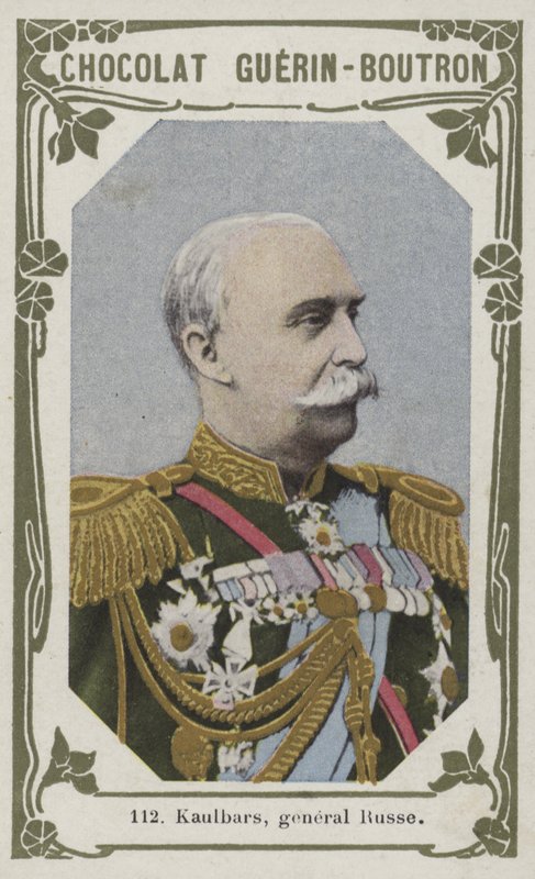 Kaulbars, generál Russe (barevná fotografie) od French School