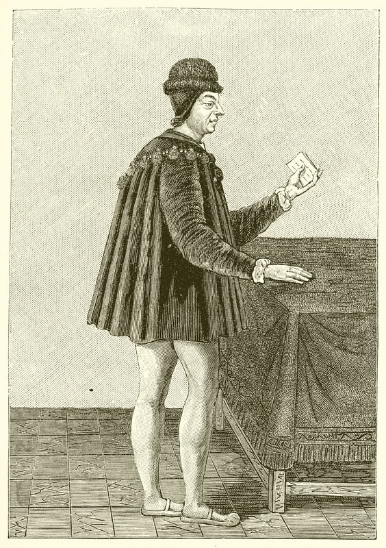 King Louis XI od French School