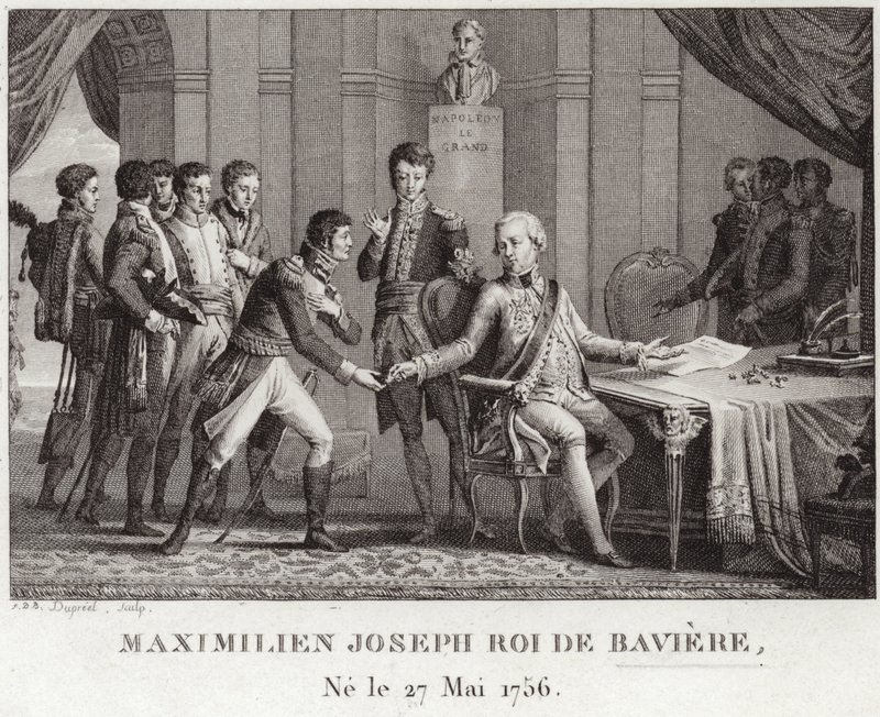 Bavorský král Maxmilián I od French School