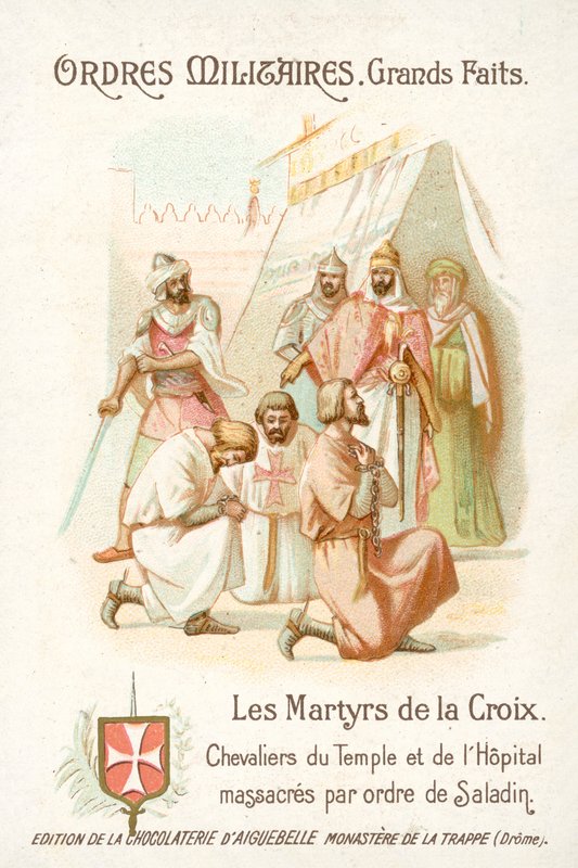 Templáři a Hospitaller zmasakrováni na příkaz Saladina od French School