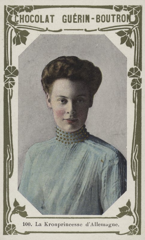 La Kronprincesse dAllemagne (barevná fotografie) od French School