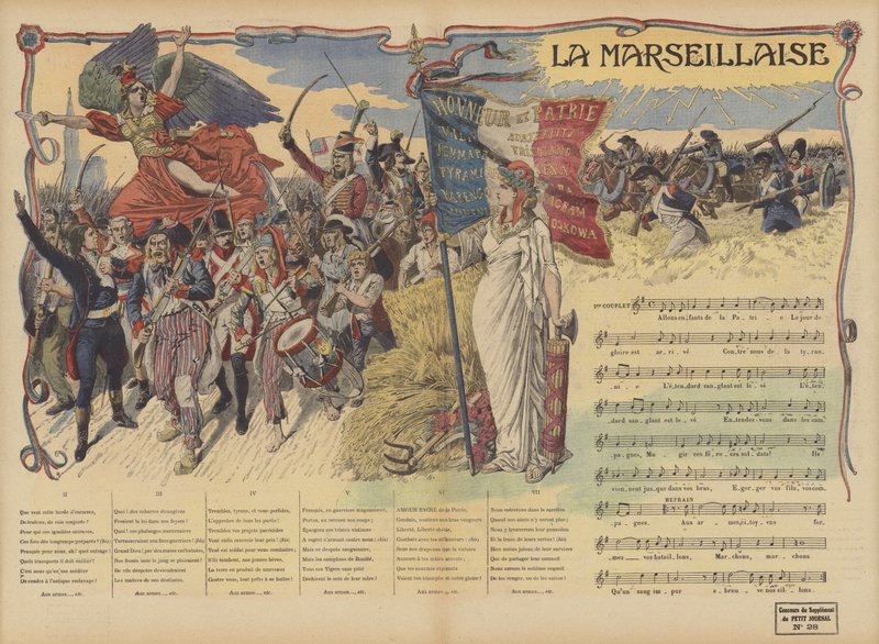 La Marseillaise od French School