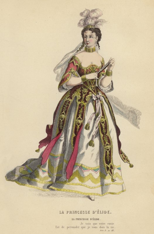 Princezna z Elide od French School