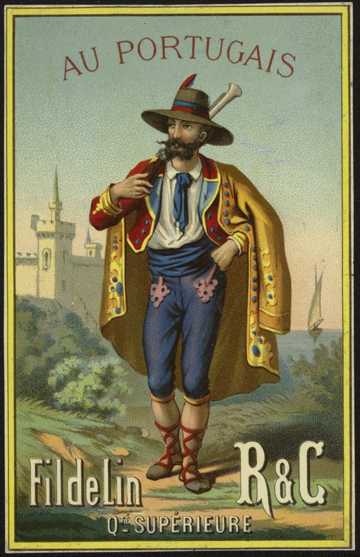 Štítek pro portugalské vlákno od French School