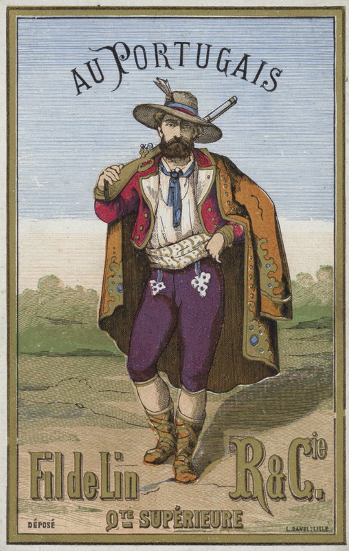 Štítek pro portugalské vlákno od French School