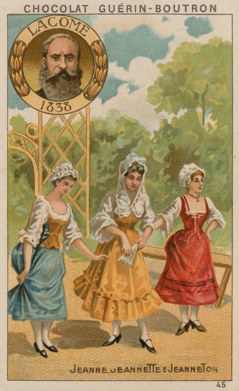 Lacome, Jeanne, Jeannette a Jeanneton od French School