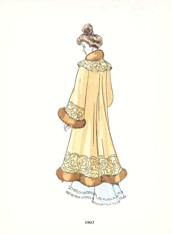Dámská móda, 1902 od French School