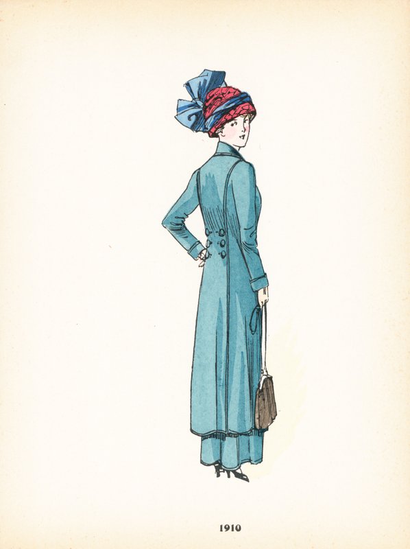 Dámská móda, 1910 od French School