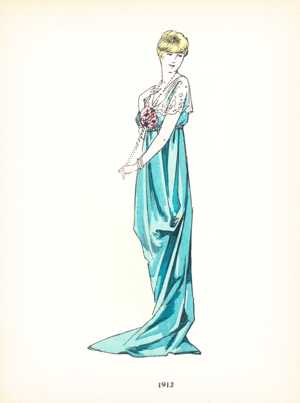 Dámská móda, 1912 od French School