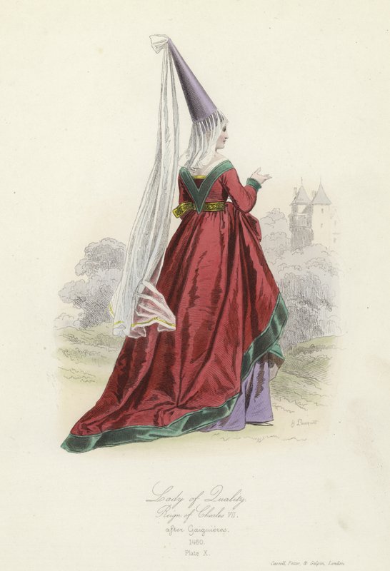 Dáma kvality, vláda francouzského Karla VII od French School