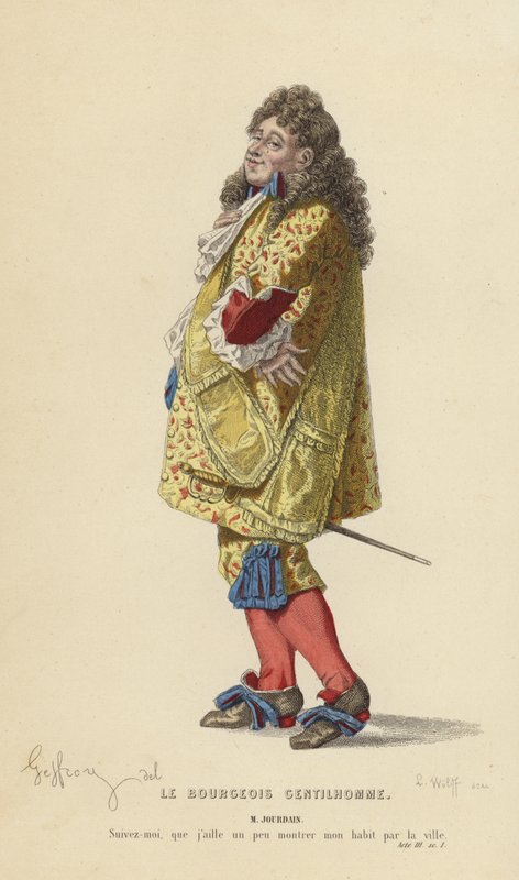 Buržoazní gentleman od French School