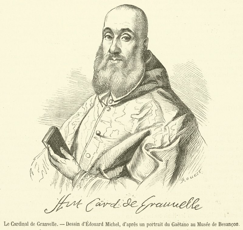 Cardinal de Granvelle (rytina) od French School