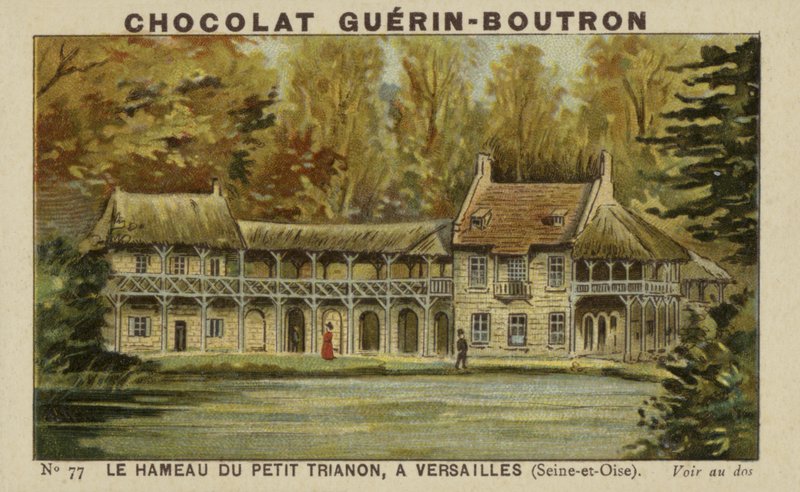 Hameau du Petit Trianon, ve Versailles, Seine-et-Oise od French School