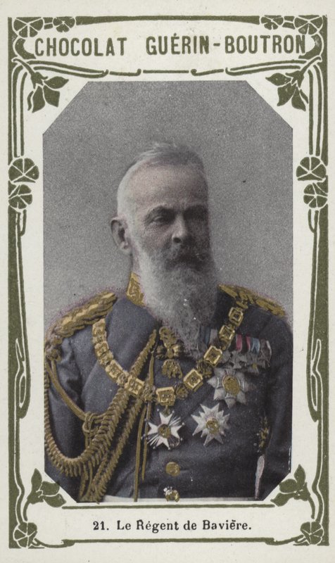 Le Regent de Baviere (barevná fotografie) od French School
