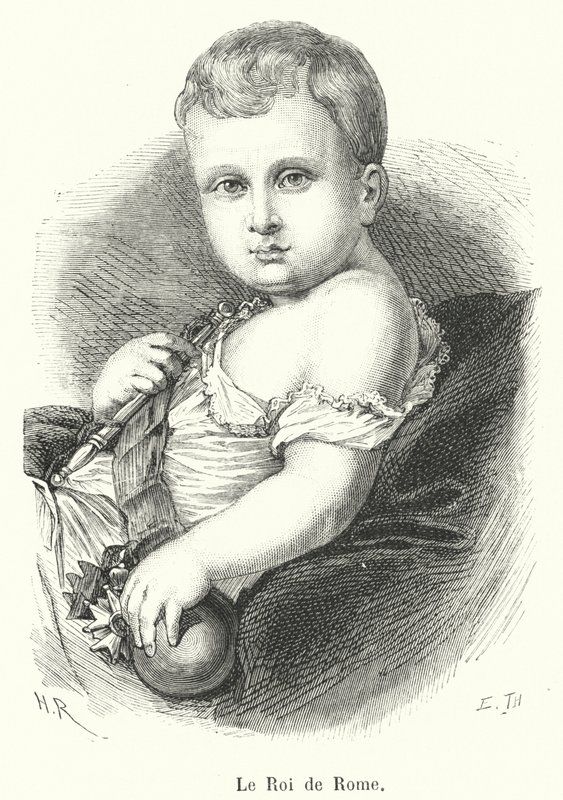 Římský král (rytina) od French School