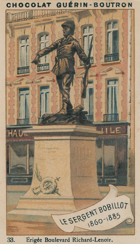 Seržant Bobillot, 1860-1885, Erigee Boulevard Richard-Lenoir od French School
