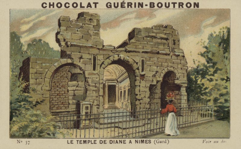 Chrám Diany v Nimes, Gard od French School