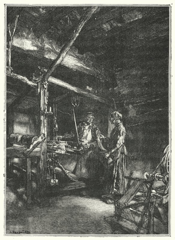 Weaver (rytina) od French School