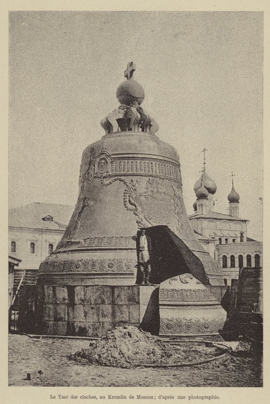 Car of the Bells, v moskevském Kremlu (rytina) od French School