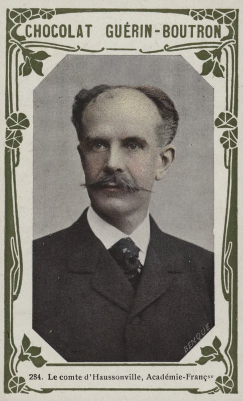 Hrabě dHaussonville, Academie-Francaise (barevné foto) od French School