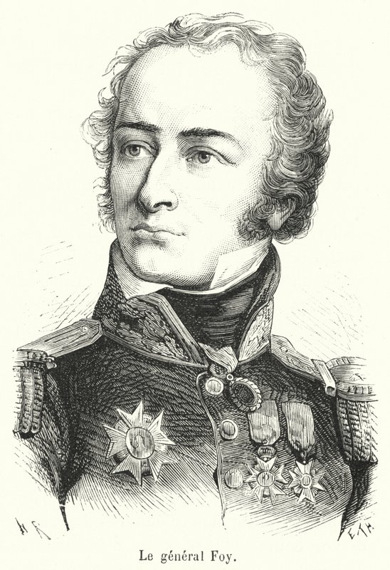 Le general Foy (rytina) od French School