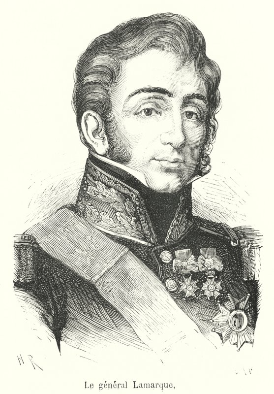 General Lamarque (rytina) od French School