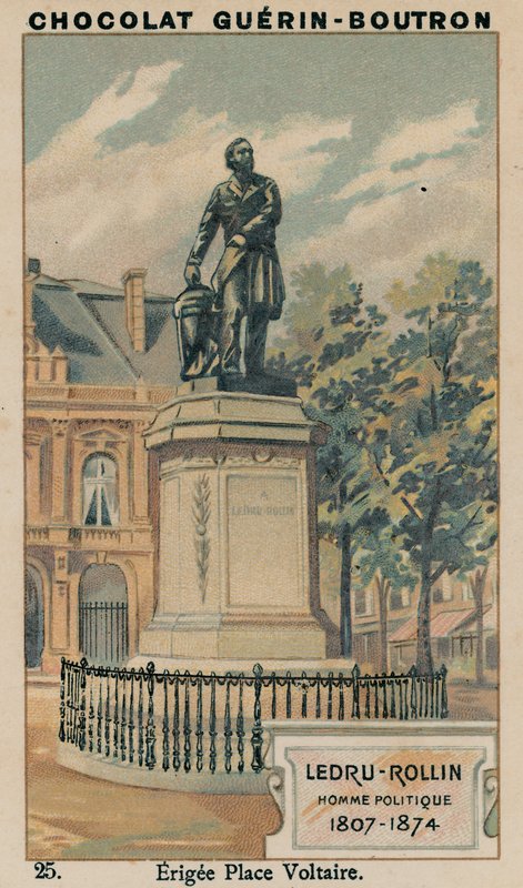 Ledru-Rollin, politik, 1807-1874, Erected Place Voltaire od French School