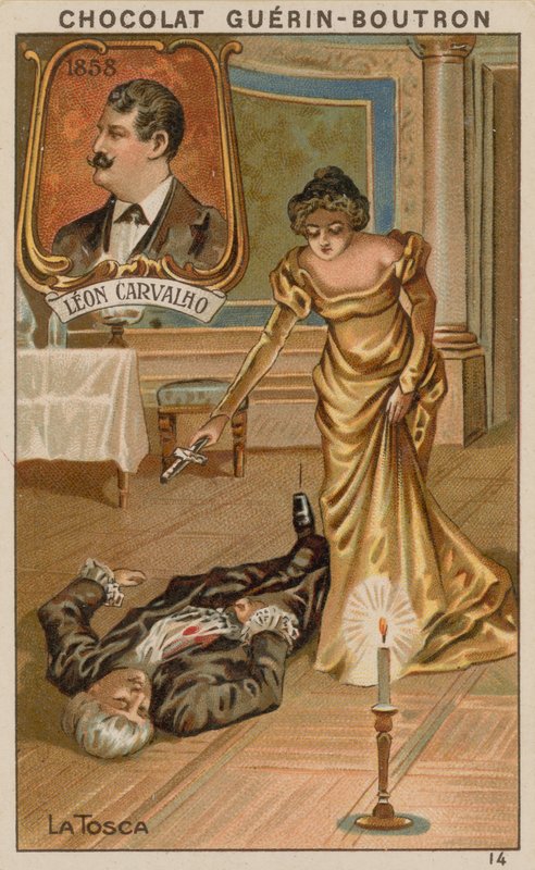 Leon Carvalho, La Tosca od French School