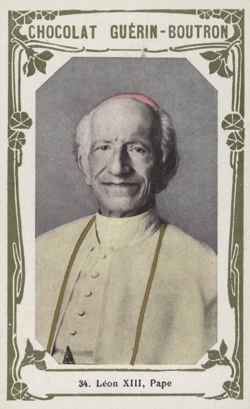Leon XIII, Pape (barevné foto) od French School