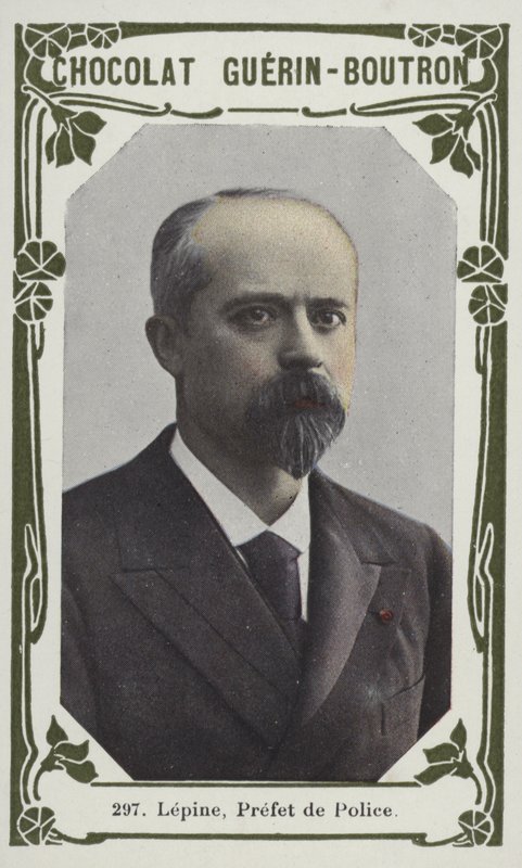 Lepine, Prefet de Police (barevná fotografie) od French School