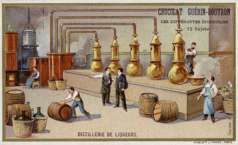Lihovar (chromolitho) od French School