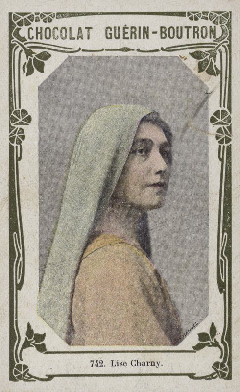 Lise Charny (barevná fotografie) od French School