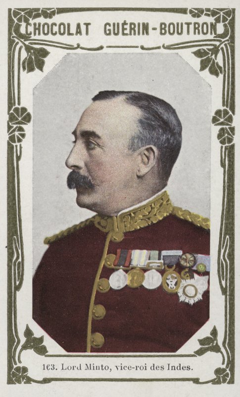 Lord Minto, vice-roi des Indes (barevné foto) od French School