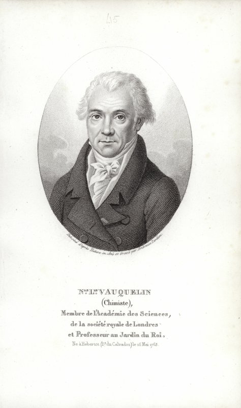 Louis Nicolas Vauquelin od French School