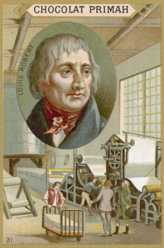 Louis Robert , francouzský strojní inženýr a vynálezce od French School