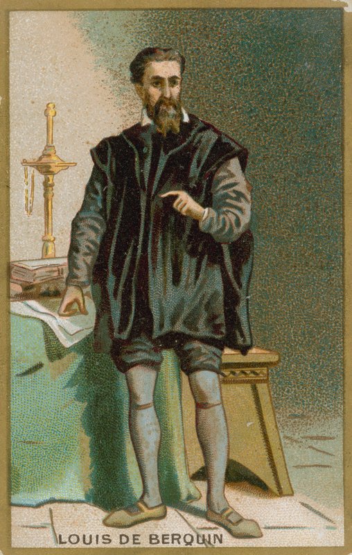 Louis de Berquin od French School