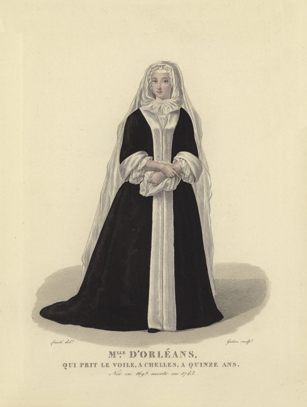 Louise Adelaide z Orleansu, francouzská princezna od French School
