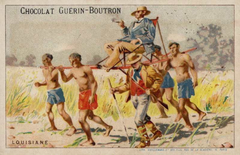 Louisiana (chromolit) od French School
