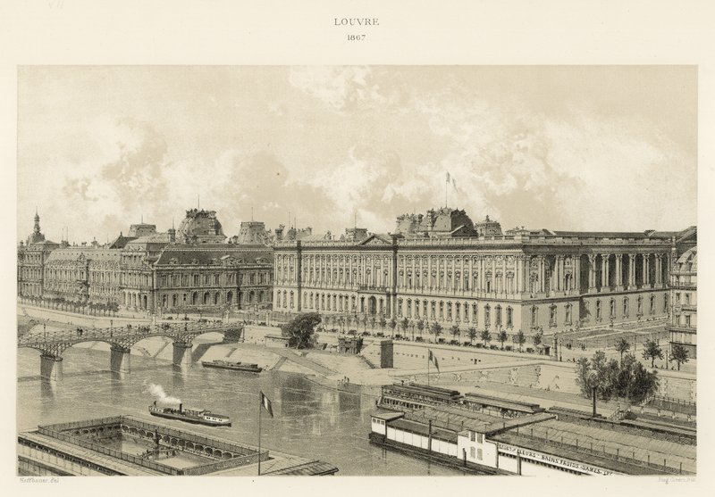 Louvre, 1867 od French School