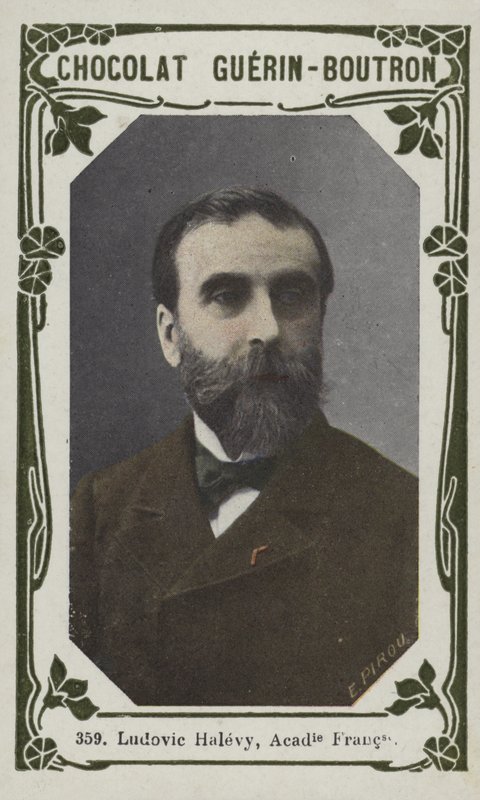 Ludovic Halevy, Francouzská akademie (barevné foto) od French School