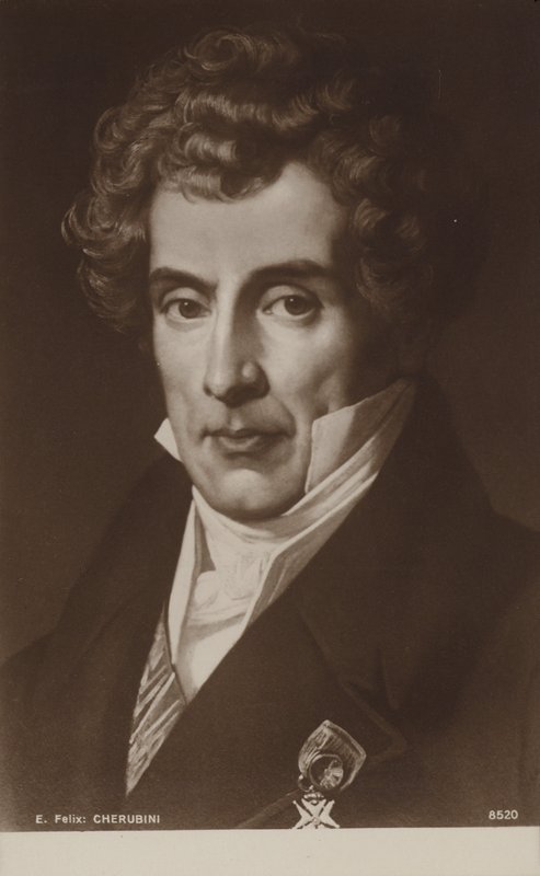 Luigi Cherubini , italský skladatel (1760-1842) od French School