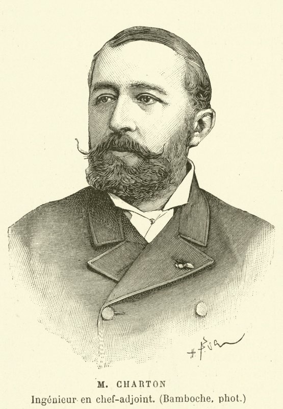 M Charton, zástupce hlavního inženýra (rytina) od French School
