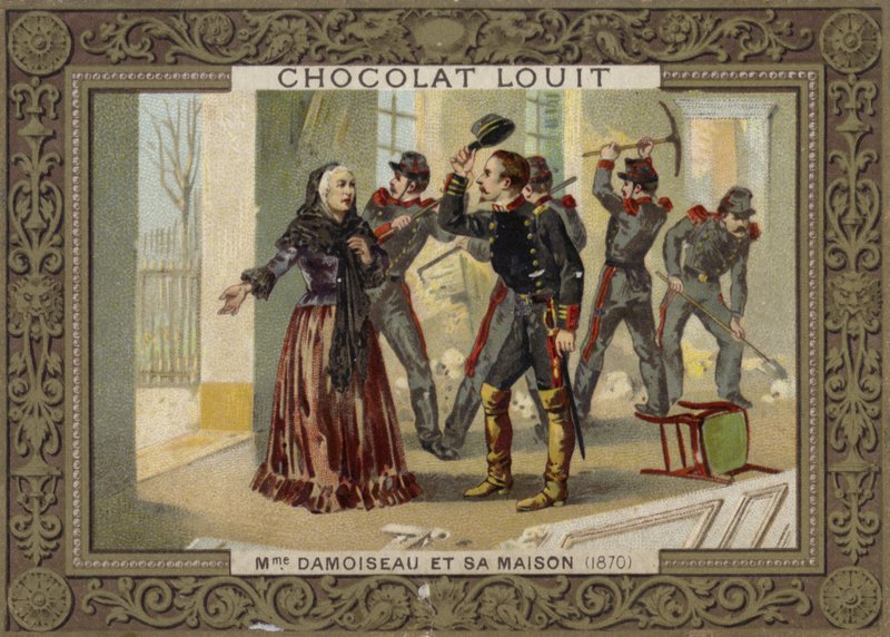 Madame Damoiseau a její dům, 1870 od French School
